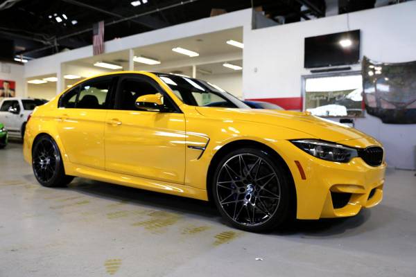 2018 BMW M3 Competition Package Individual Color Speed Yellow for sale in STATEN ISLAND, NY – photo 5