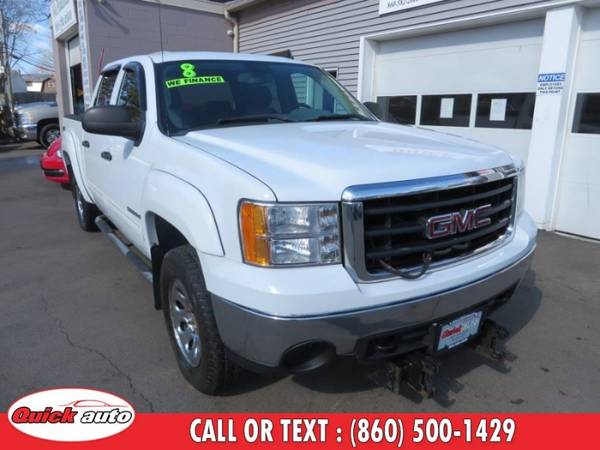 2008 GMC Sierra 1500 4WD Crew Cab 143 5 Work Truck with - cars & for sale in Bristol, CT