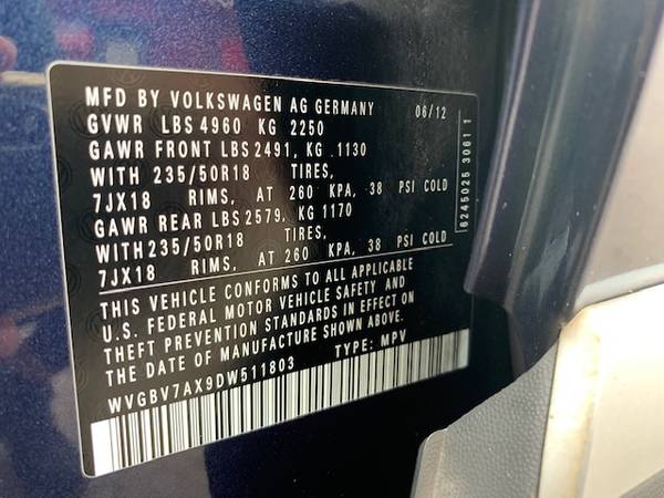 2013 Volkswagen Tiguan for sale in Grand Rapids, MI – photo 19