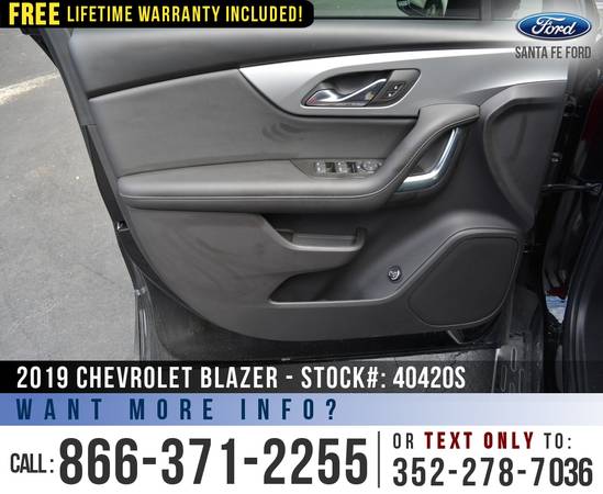2019 Chevrolet Blazer *** Touchscreen, Apple CarPlay, SiriusXM *** -... for sale in Alachua, FL – photo 8
