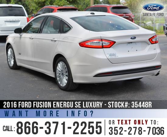 ‘16 Ford Fusion Energi SE Luxury *** SiriusXM, Sunroof, Leather *** for sale in Alachua, FL – photo 6