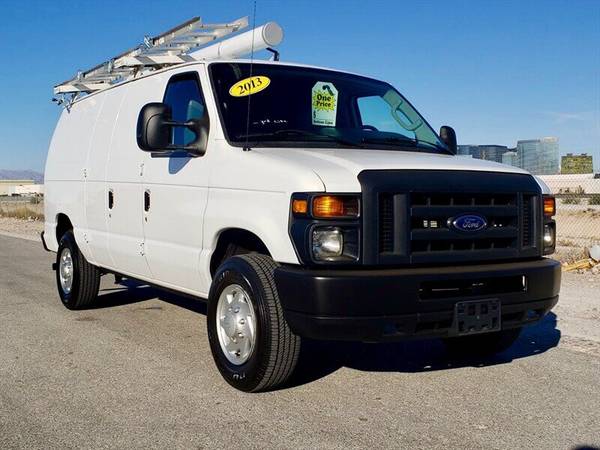 2013 FORD E350 (ONE TON) CARGO VAN w/ "61k MILES" FULLY LOADED... for sale in Las Vegas, NV – photo 3