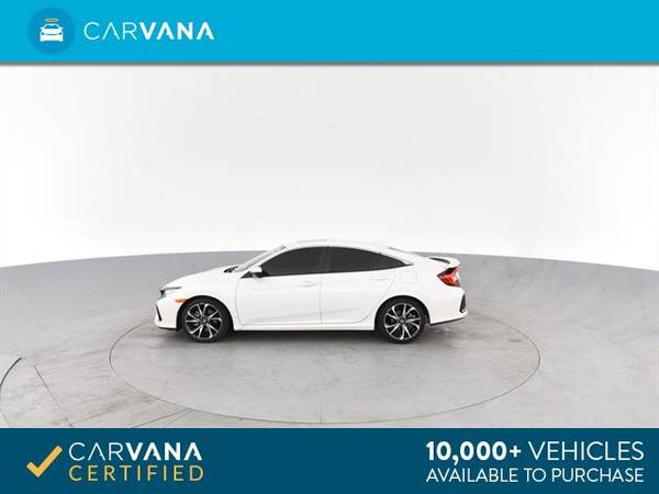 2018 Honda Civic Si Sedan 4D sedan White - FINANCE ONLINE for sale in Downey, CA – photo 7