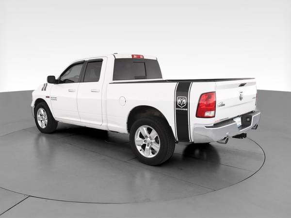 2014 Ram 1500 Quad Cab Big Horn Pickup 4D 6 1/3 ft pickup White - -... for sale in Yuba City, CA – photo 7