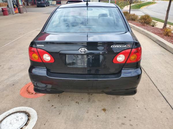 2004 Toyota Corolla S 140k ECONOMICAL AND RELIABLE for sale in Gary, IL – photo 3