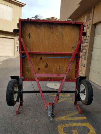 Portable motorcycle trailer - cars & trucks - by owner - vehicle... for sale in Santa Clara, UT – photo 2