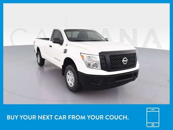 2017 Nissan TITAN XD Single Cab S Pickup 2D 8 ft pickup White for sale in Indianapolis, IN – photo 12