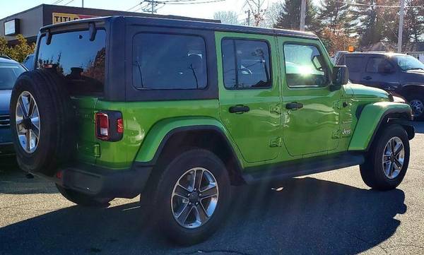 2020 Jeep Wrangler Unlimited Sahara 4x4 4dr SUV EVERYONE IS... for sale in Salem, ME – photo 3