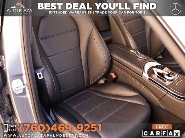 2016 Mercedes-Benz C 300 Sport 687/mo - - by dealer for sale in Palm Desert , CA – photo 9