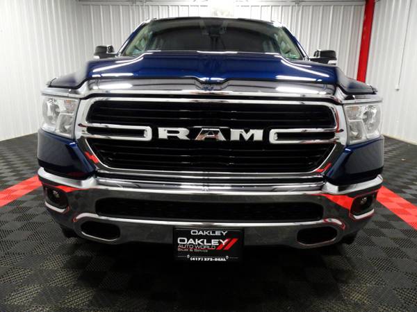 2019 RAM 1500 Big Horn/Lone Star 4WD Crew Cab pickup Blue - cars &... for sale in Branson West, AR – photo 8