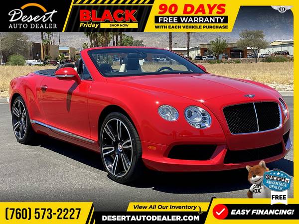 2014 Bentley Continental GT V8 14,000 Miles MULLINER DRIVING... for sale in Palm Desert , CA – photo 9