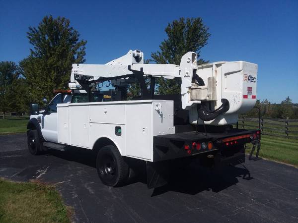42' Altec 2008 Ford F550 Diesel Bucket Boom Lift Work Truck Nice! for sale in Gilberts, IL – photo 6