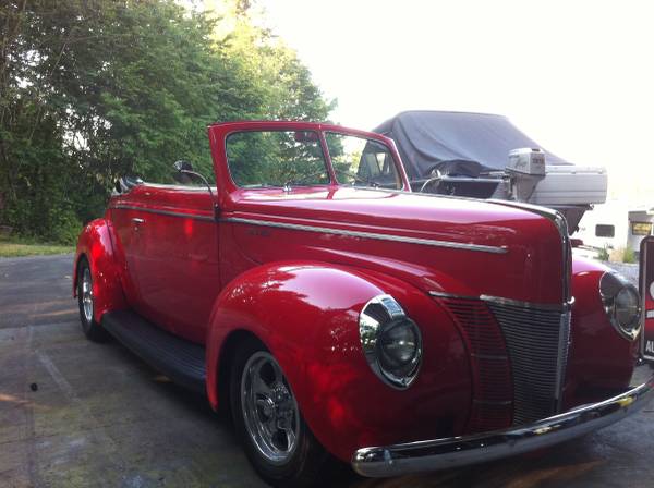 1940 ford convertible for sale in Roslyn, WA – photo 2