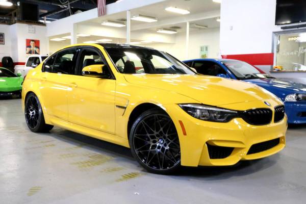 2018 BMW M3 Competition Package Individual Color Speed Yellow for sale in STATEN ISLAND, NY – photo 16