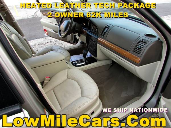 low miles 2001 Lincoln continental sedan 61k - cars & trucks - by... for sale in Willowbrook, IL – photo 24
