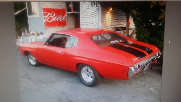 1972 Chevy Chevelle - cars & trucks - by owner - vehicle automotive... for sale in Corona, CA – photo 2