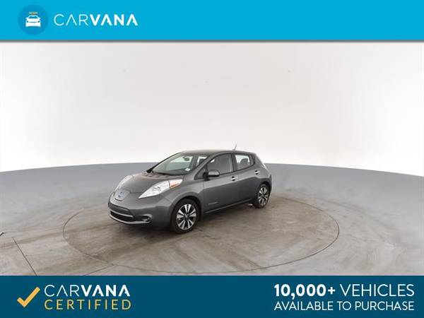 2016 Nissan LEAF SV Hatchback 4D hatchback Gray - FINANCE ONLINE for sale in Downey, CA – photo 6