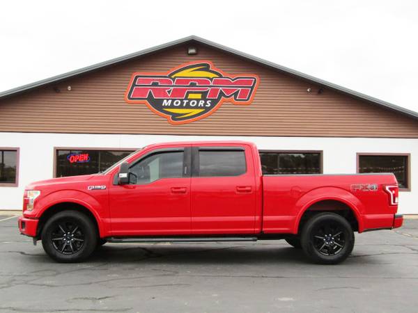 2016 Ford F-150 FX4 Crew Cab - Race Red - 5.0L V8 for sale in New Glarus, WI – photo 4