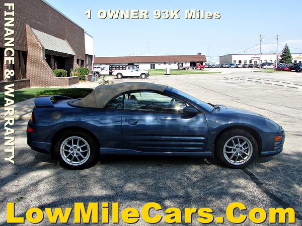 low miles 2002 Mitsubishi Eclipse GT convertiable 93k for sale in Willowbrook, IL – photo 4