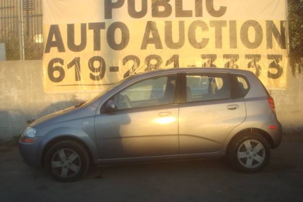 2006 Chevrolet Chevy Aveo Public Auction Opening Bid - cars & trucks... for sale in Mission Valley, CA – photo 2