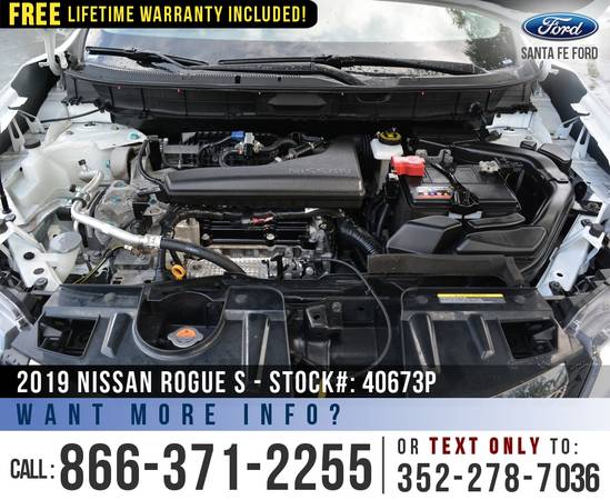 2019 Nissan Rogue S *** Camera, Touchscreen, Cruise Control *** -... for sale in Alachua, AL – photo 19