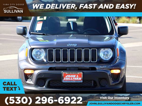 2021 Jeep Renegade Sport FOR ONLY 357/mo! - - by for sale in Yuba City, CA – photo 4