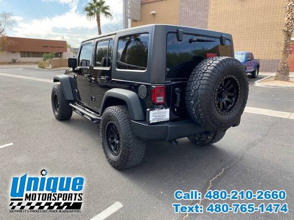 2016 JEEP WRANGLER UNLIMITED SPORT ~ LIFTED ~ LOW MILES ~ EASY FINAN... for sale in Tempe, CA – photo 6