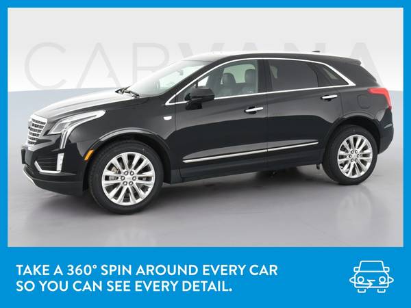 2017 Caddy Cadillac XT5 Platinum Sport Utility 4D suv Black for sale in irving, TX – photo 3