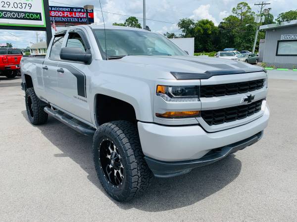 2017 Lifted Chevrolet Silverado 1500 CUSTOM Double Cab 4WD - cars &... for sale in Jacksonville, FL – photo 9