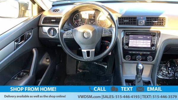 2014 VW Volkswagen Passat SE hatchback Gray - cars & trucks - by... for sale in Johnston, IA – photo 10