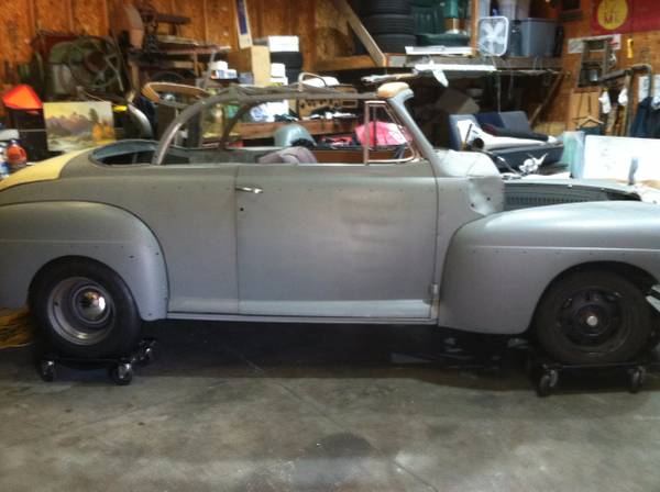 1947 FORD CONVERTIBLE - cars & trucks - by owner - vehicle... for sale in KALAMA, OR
