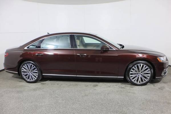 2019 Audi A8 L, Seville Red Metallic - - by dealer for sale in Wall, NJ – photo 6