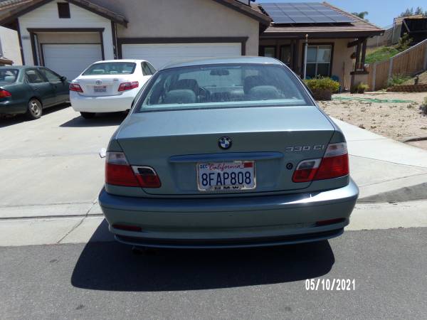 2002 BMW 330CI 2 Door Coupe Silver for sale in Wildomar, CA – photo 2