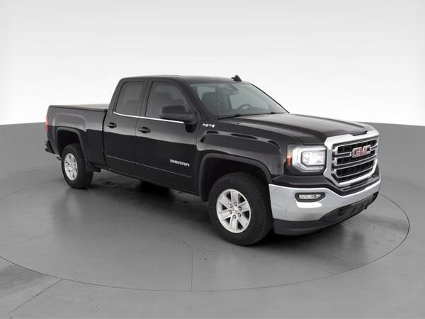 2018 GMC Sierra 1500 Double Cab SLE Pickup 4D 6 1/2 ft pickup Black... for sale in Green Bay, WI – photo 15