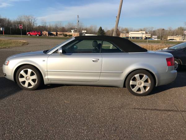 2004 Audi A4 2dr Cabrio 3.0T quattro-(43775 miles )GCT Foret lake -... for sale in Forest Lake, MN – photo 17