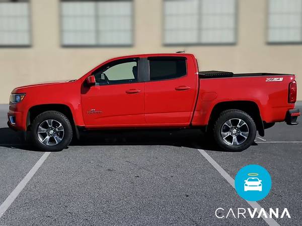 2017 Chevy Chevrolet Colorado Crew Cab Z71 Pickup 4D 5 ft pickup Red... for sale in Chesapeake , VA – photo 5