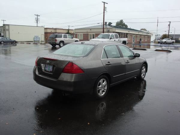 2006 HONDA ACCORD EX-L 4-DOOR 4-CYL AUTO MOON ALLOYS 3-OWNER NICE !! for sale in LONGVIEW WA 98632, OR – photo 7