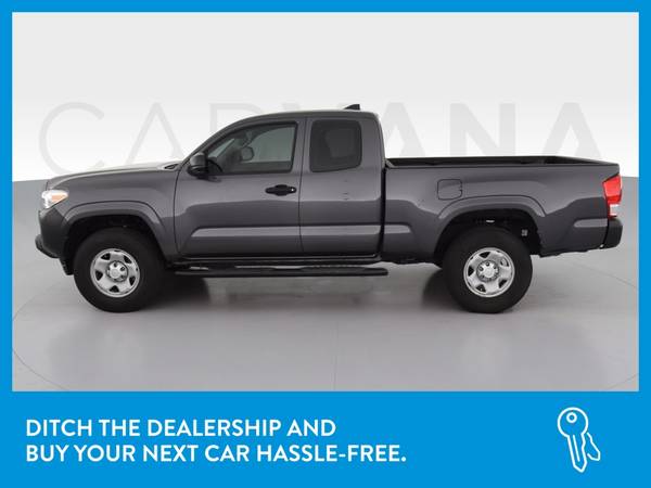 2017 Toyota Tacoma Access Cab SR Pickup 4D 6 ft pickup Gray for sale in Greenville, SC – photo 4