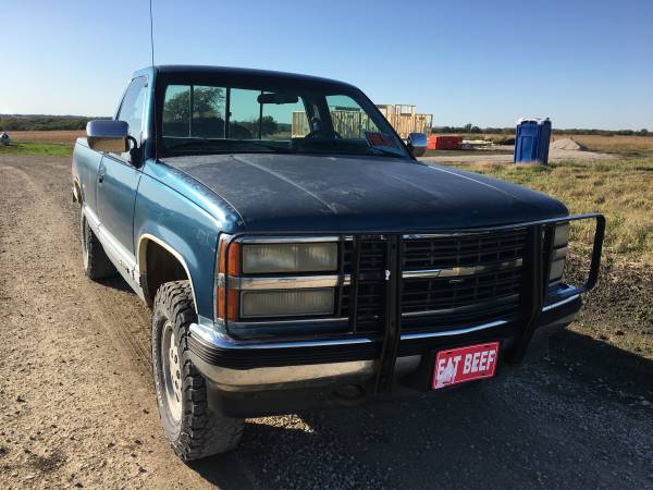 1990 Chevy 1/2 ton 4x4 for sale in Overbrook, KS – photo 3
