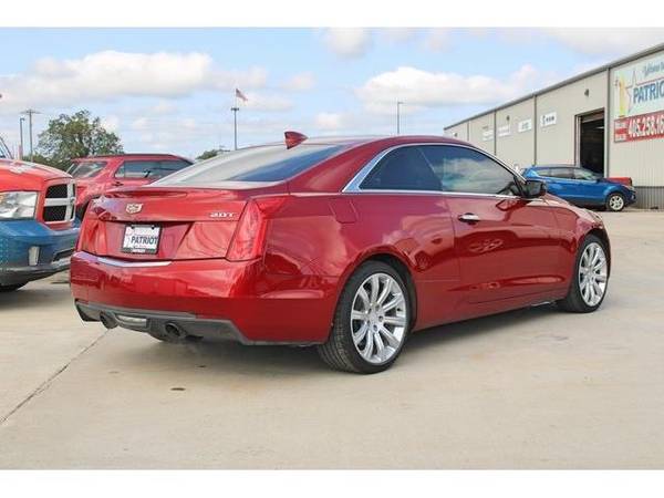 2016 Cadillac ATS 2.0L Turbo Luxury (Red Obsession Tintcoat) - cars... for sale in Chandler, OK – photo 3