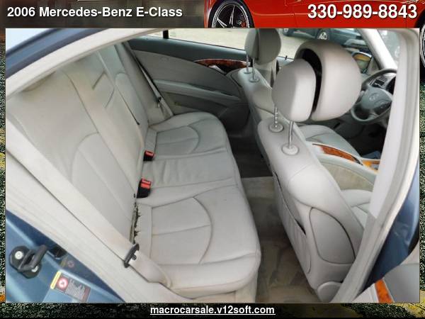 2006 Mercedes-Benz E-Class E 350 4dr Sedan with - cars & trucks - by... for sale in Akron, OH – photo 24
