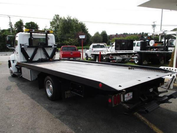 2012 Hino 258 ** SIDE PULLER OPTION ** ROLL BACK TOW TRUCK **LOW -... for sale in south amboy, AL – photo 2