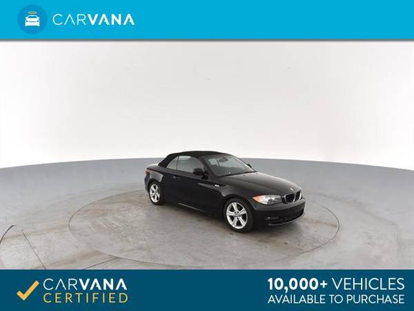2010 BMW 1 Series 128i Convertible 2D Convertible Black - FINANCE for sale in Atlanta, CA – photo 9