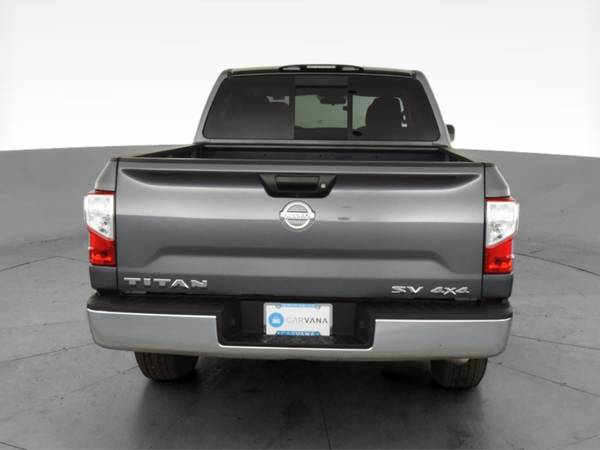 2019 Nissan Titan Crew Cab SV Pickup 4D 5 1/2 ft pickup Gray -... for sale in Washington, District Of Columbia – photo 9