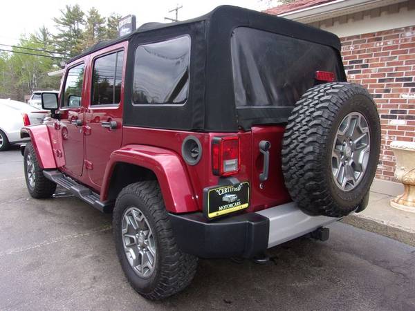 2013 Jeep Wrangler Unlimited Sahara 4WD, 79k Miles, 6-Speed, Very for sale in Franklin, VT – photo 5