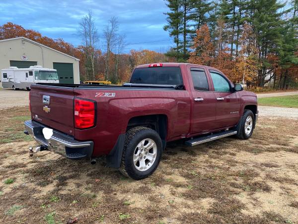 One owner 2014 Chevy Silverado Z 71 85 k like new - cars & trucks -... for sale in Limington, ME – photo 2