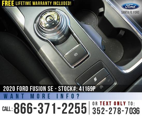 2020 Ford Fusion SE Ecoboost - Touchscreen - Cruise Control for sale in Alachua, FL – photo 17