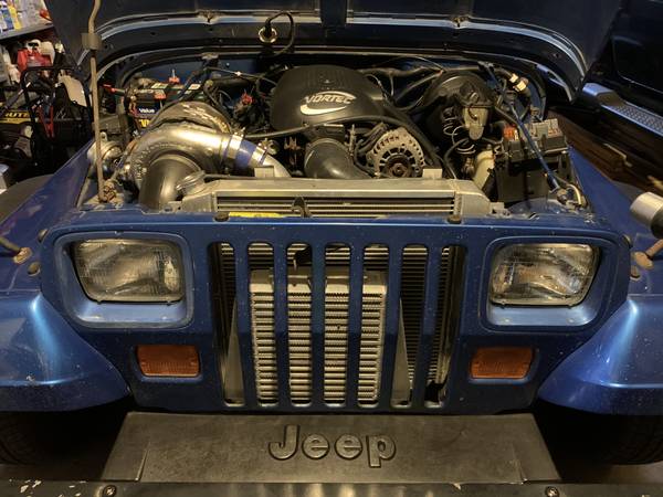 93 Jeep Wrangler Turbo LS swapped - cars & trucks - by owner -... for sale in Circle Pines, MN – photo 2