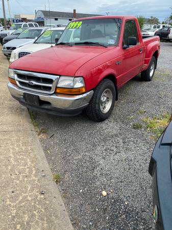 1999 Ford Ranger SLT Step Side Runs Great Clean No Rust - cars & for sale in Cheswold, DE – photo 2