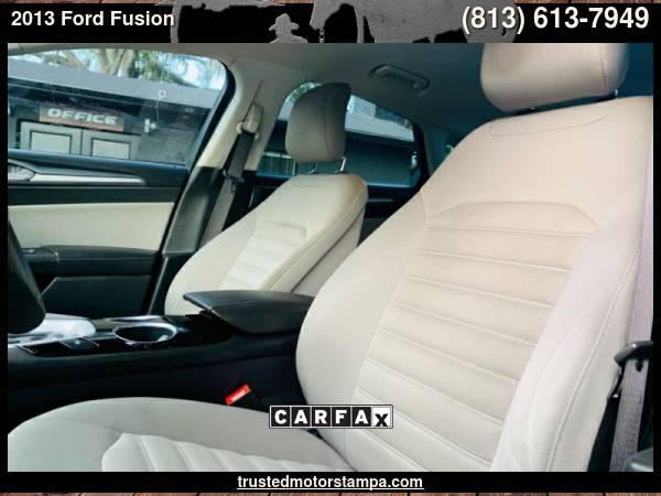 2013 Ford Fusion 4dr Sdn S FWD with Perimeter lighting - cars &... for sale in TAMPA, FL – photo 13